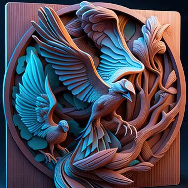 3D модель Numero Uno Articuno FirBattle Battle Factory Part On (STL)
